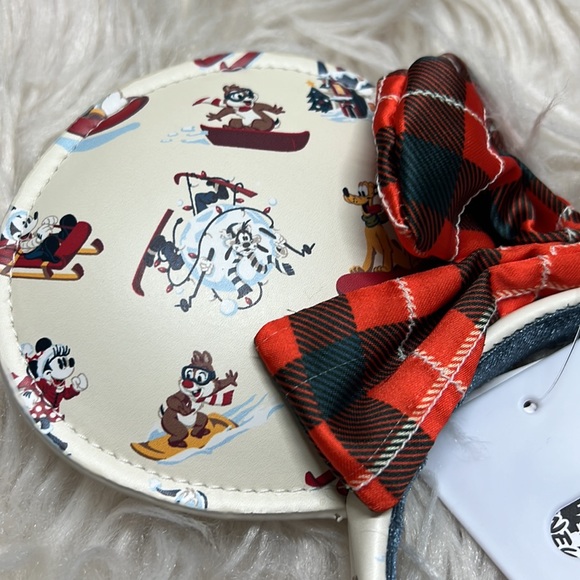 SHDR 2021 Christmas Mickey Minnie Mouse ear headband Disney - Picture 2 of 4